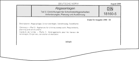 DIN 18160-5 DIN 18160-5
